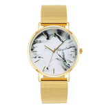Luxury Mesh Band Marble Watch For Women - luxury-watch-resell