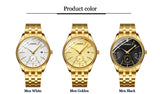 Luxury Quartz Couple Wristwatch - luxury-watch-resell