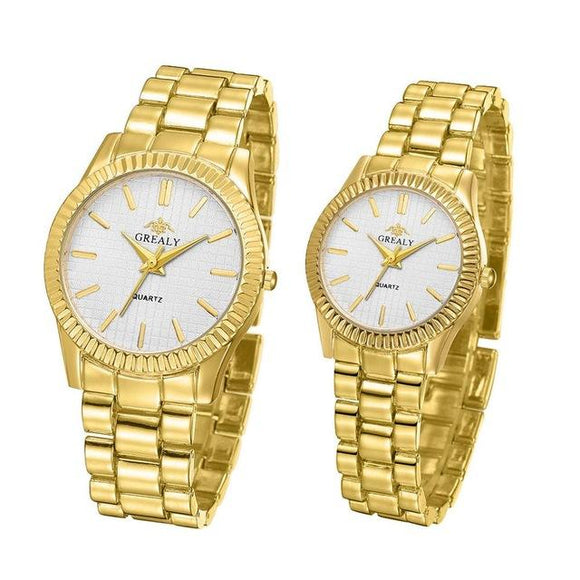 Golden Couple Luxury Watch - luxury-watch-resell