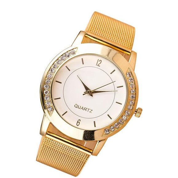 Luxury Fashionable Crystal Watch - luxury-watch-resell